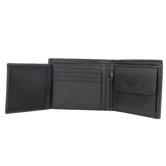 Tom Tailor Portafoglio Kai RFID in pelle 12 cm