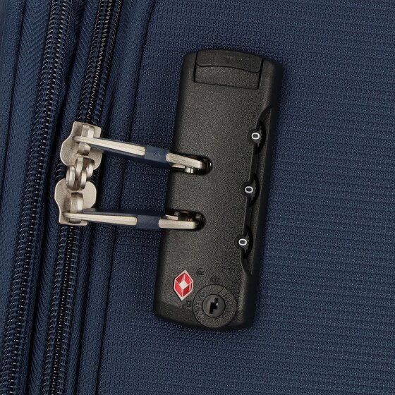 Cocoono Monterrey 4 ruote Set di valigie 3 pezzi con piega di espansione Cocoono Monterrey 4 ruote Set di valigie 3 pezzi con piega di espansione