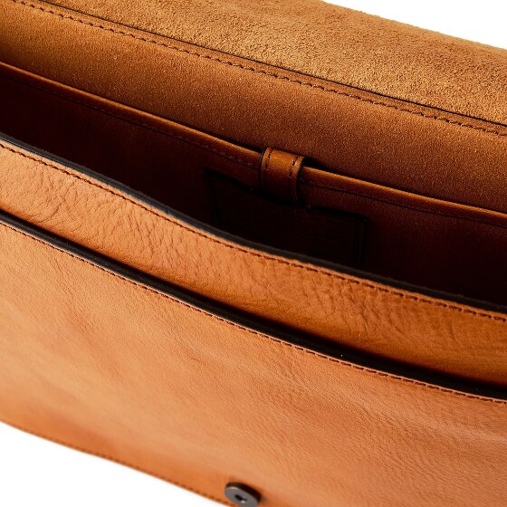 The Bridge Leone Cartella Messenger Vera Pelle 35 cm Vano porta PC