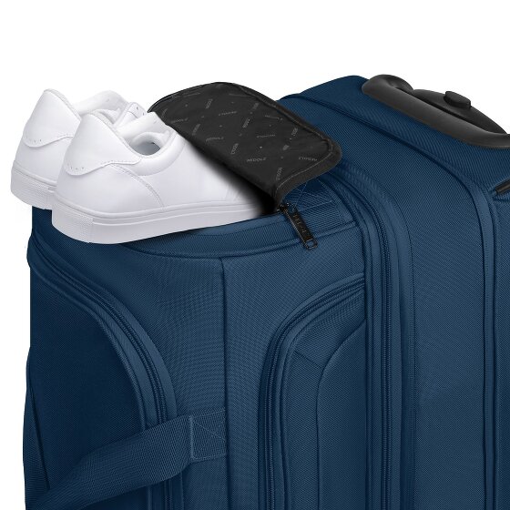 Redolz Duffle Essentials Borsa da viaggio a 2 ruote 55 cm M con patta di espansione