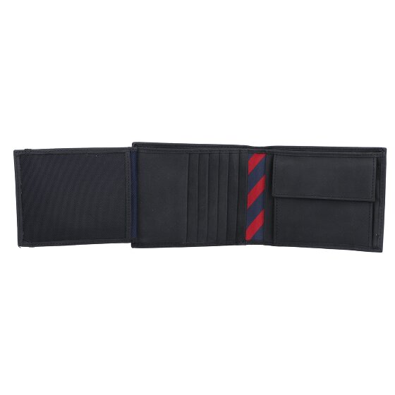 Tommy Hilfiger Portafoglio Johnson in pelle 12,5 cm