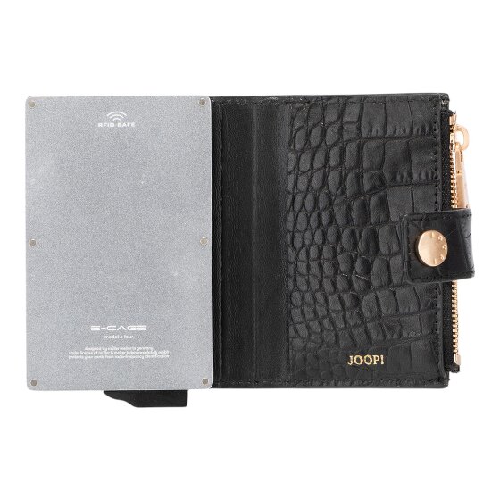 Joop! Coccodrillo C-Four Portafoglio Protezione RFID Pelle 10.5 cm