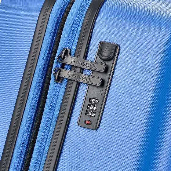 Gabol Future Plus 4 ruote Carrello 74 cm con piega di espansione