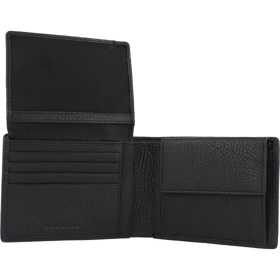 Piquadro Portafoglio Akron RFID in pelle 13 cm