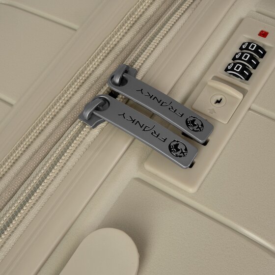 Franky London 4 ruote Set di valigie 3 pezzi con piega di espansione