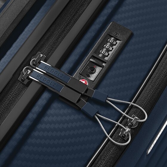 Redolz Essentials 17 Trolley cabina a 4 ruote da 55 cm con scomparto morbido per laptop