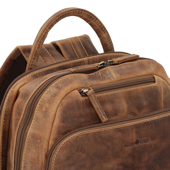 Greenburry Vintage Zaino da giorno Pelle 43 cm Scomparto per laptop