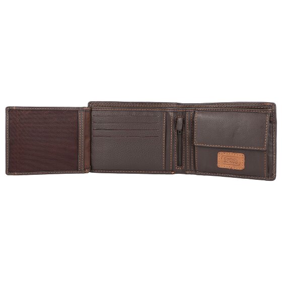 camel active Portafoglio California in pelle 12,5 cm