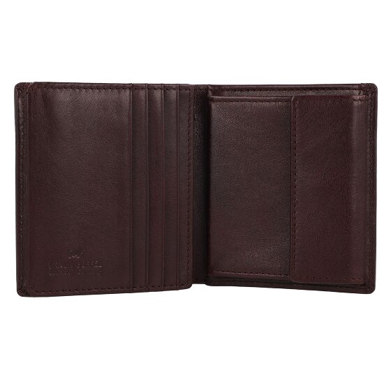 Braun Büffel Arezzo Portafoglio Protezione RFID Pelle 9.5 cm