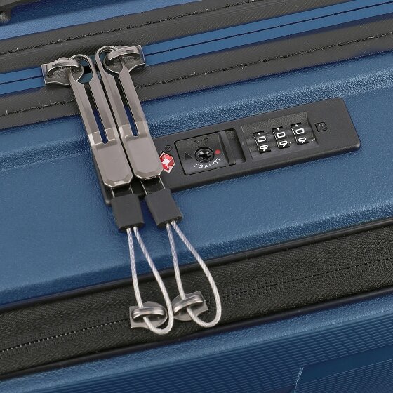 Travelite Air Base 4 ruote Trolley cabina 55 cm Vano porta PC