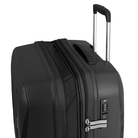 Gabol Infinity 4 ruote Set di valigie 3 pezzi con piega di espansione