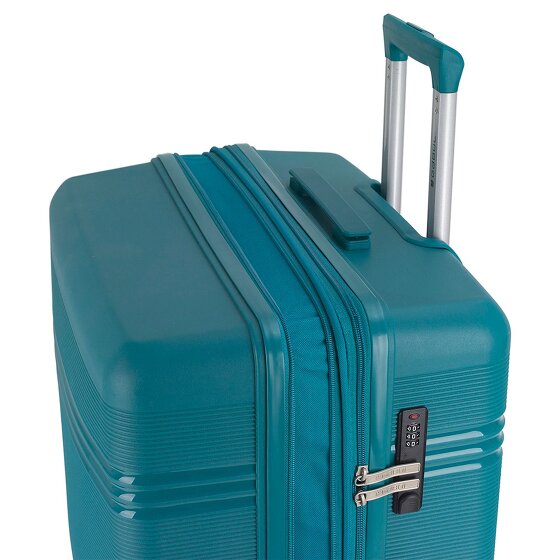 Gabol Saori 4 ruote Set di valigie 3 pezzi con piega di espansione