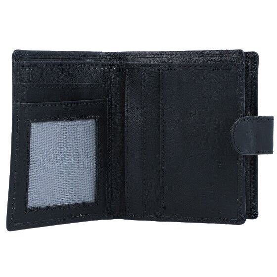 Spikes & Sparrow Portafoglio RFID in pelle 8 cm