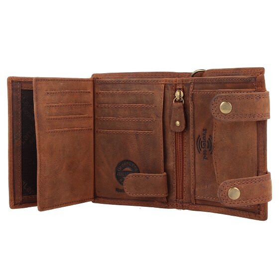 Greenland Nature Montenegro Portafoglio RFID in pelle 9 cm