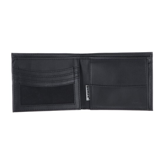 oxmox Leather Portafoglio Protezione RFID Vera Pelle 12 cm