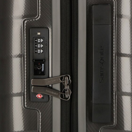 Samsonite Attrix 4 ruote Carrello della cabina 55 cm con piega di espansione