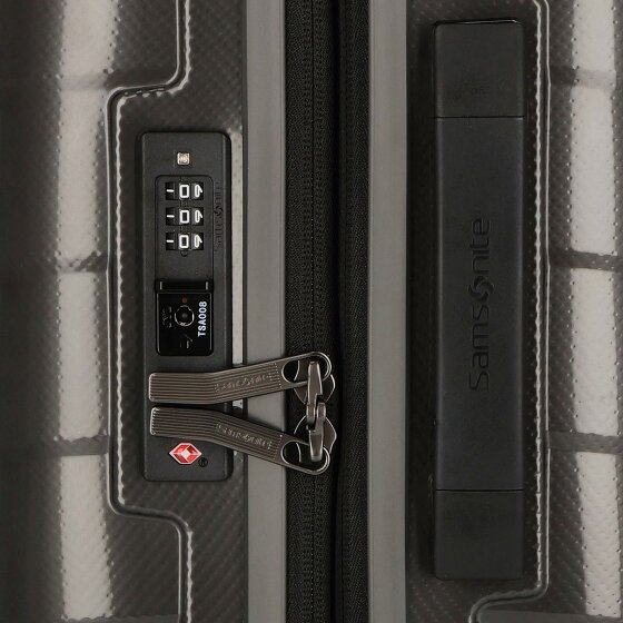 Samsonite Attrix 4 ruote Carrello della cabina 55 cm con piega di espansione