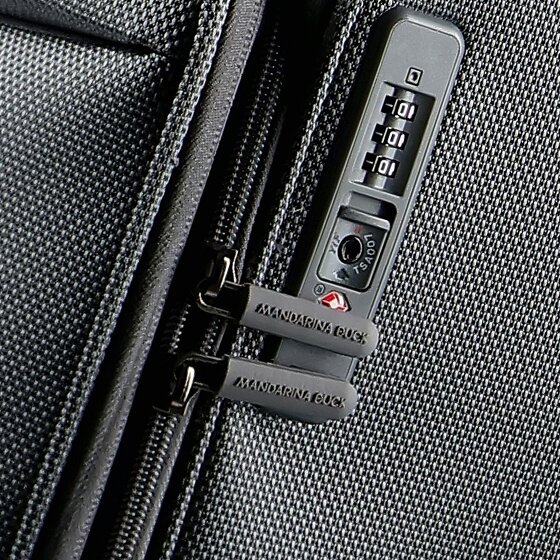 Mandarina Duck Zephyr 4 ruote Carrello L 78 cm con piega di espansione