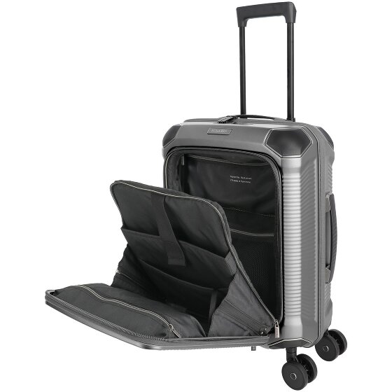 Travelite Millennium 4 ruote Carrello della cabina 55 cm Scomparto per laptop
