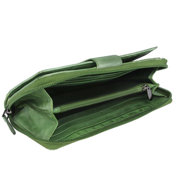 Jack Kinsky Portafoglio Nelson RFID in pelle 18,5 cm