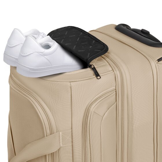 Redolz Duffle Essentials Borsa da viaggio a 2 ruote 55 cm M con patta di espansione