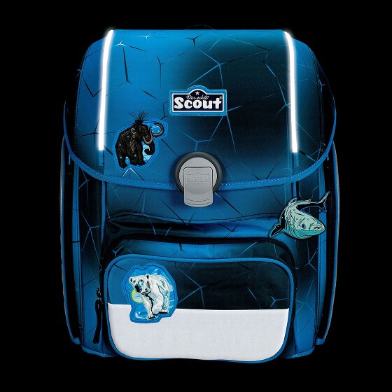 Scout Genius Exklusiv Safety Light Set di borse per la scuola