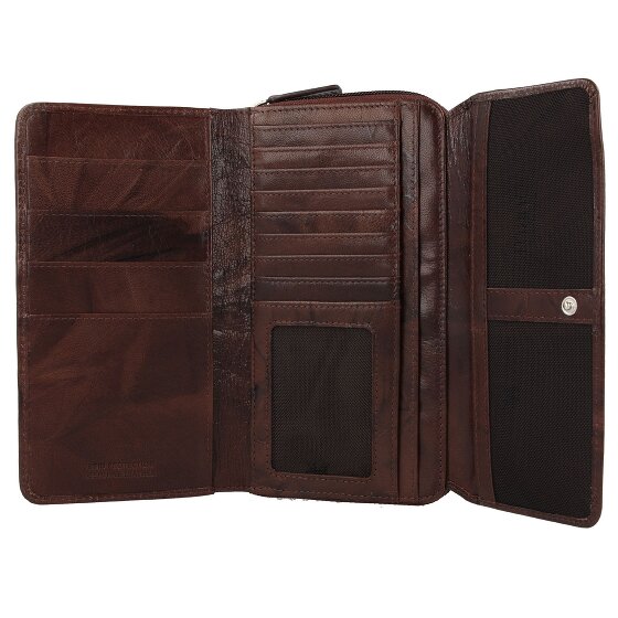 mano Donna Aurona Portafoglio RFID in pelle 18 cm