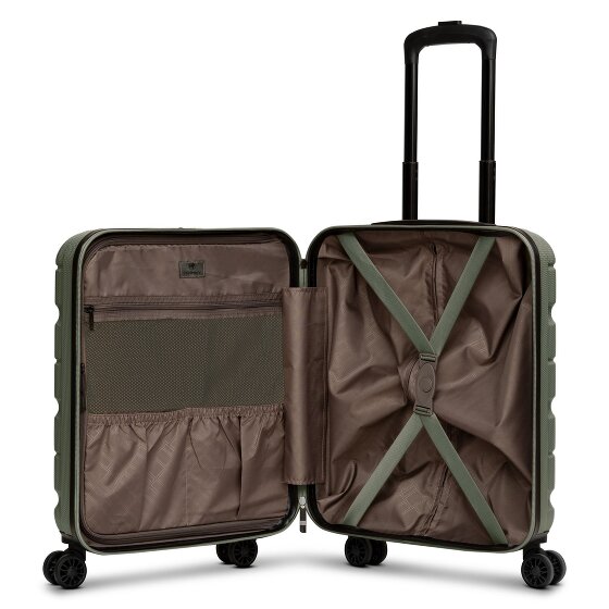 Franky Munich 4.0 4 ruote Carrello della cabina S 53 cm con piega di espansione