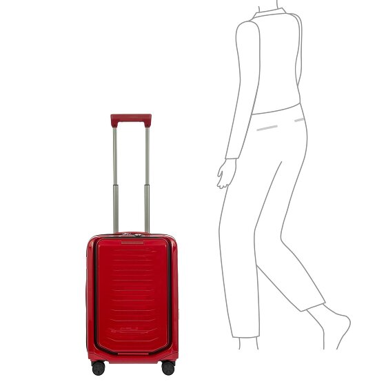 Porsche Design Roadster 4 ruote Carrello della cabina S 55 cm Scomparto per laptop con piega di espansione