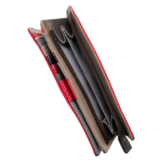 Mywalit Portafoglio Protezione RFID Vera Pelle 8 cm
