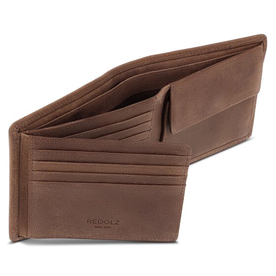 Redolz Portafoglio QF RFID in pelle Essentials 12 cm