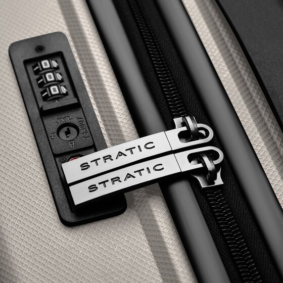 Stratic Shine 4 ruote Set di valigie 3 pezzi espandibile