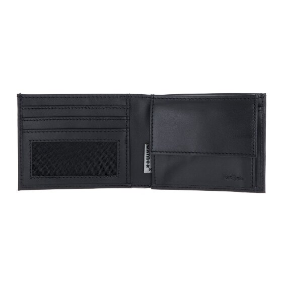 oxmox Leather Portafoglio Protezione RFID Vera Pelle 11 cm