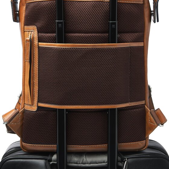 Castelijn & Beerens Laurens Zaino da giorno Protezione RFID Vera Pelle 41 cm Vano porta PC