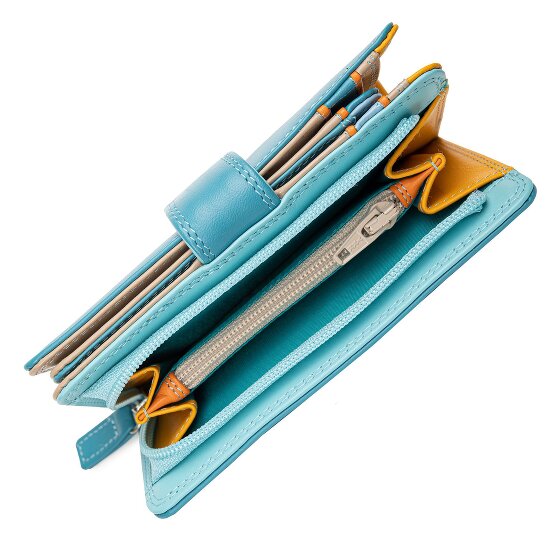 Mywalit Portafoglio a scatto medio in pelle 13 cm