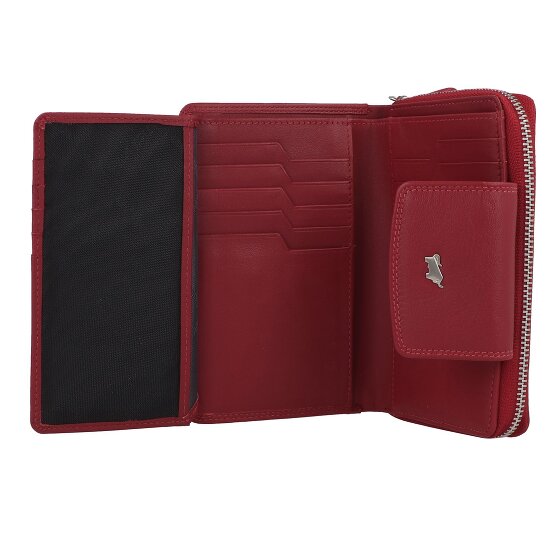 Braun Büffel Portafoglio Golf Secure RFID in pelle 14 cm