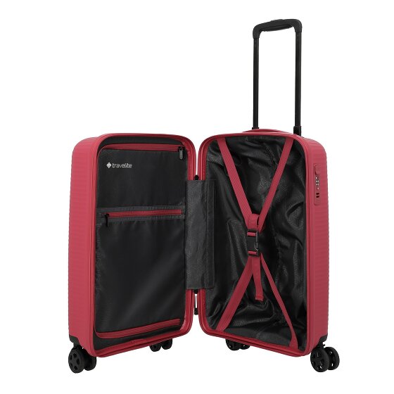 Travelite Air Stripe 4 ruote Carrello della cabina 55 cm