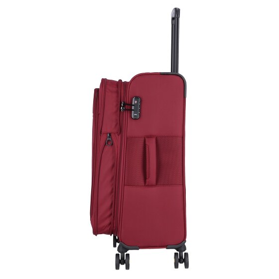 d&n Travel Line 9704 4 ruote Carrello M 68 cm con piega di espansione