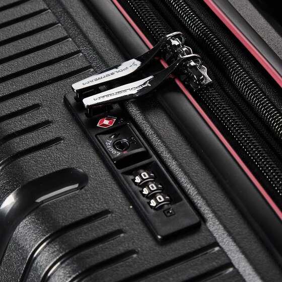 Polestream Paris 4 ruote Carrello 69 cm con piega di espansione