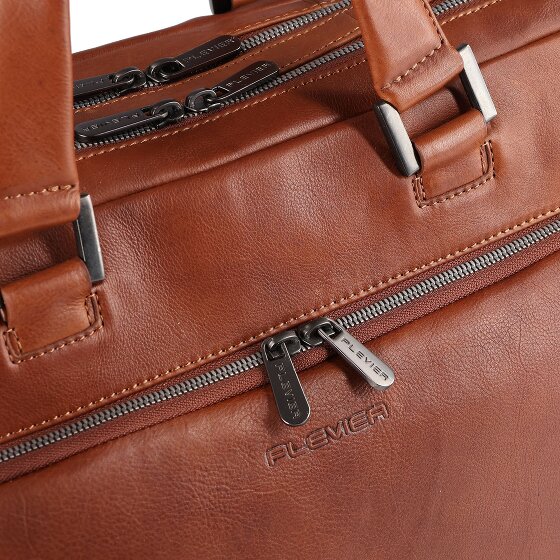 Plevier Vintage Larry Valigetta Pelle 40 cm Scomparto per laptop