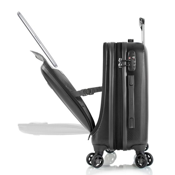 Heys Vantage 4 ruote Carrello della cabina S 55 cm con piega di espansione