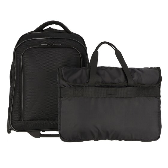 Dermata 2 ruote Zaino trolley 47.5 cm Scomparto per laptop