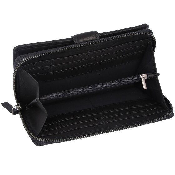 Jack Kinsky Portafoglio Brisbane RFID in pelle 9,5 cm