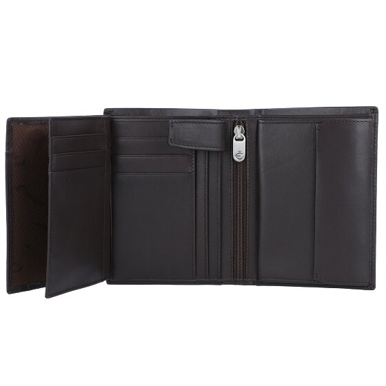 Esquire Nuovo portafoglio in pelle di seta 9 cm