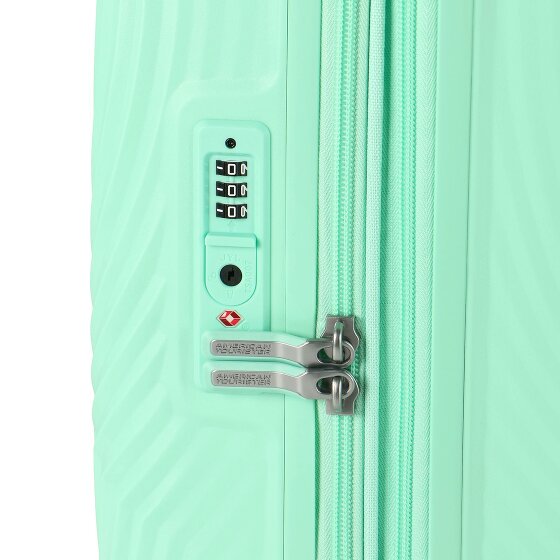 American Tourister Mickey Magic 4 ruote Carrello della cabina 55 cm con piega di espansione