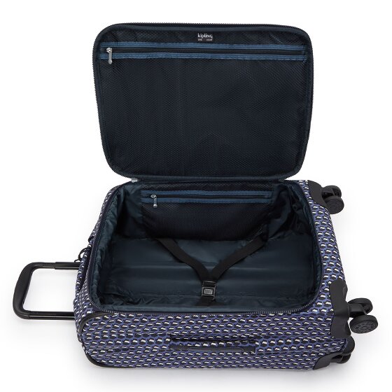 Kipling Basic Prt New Youri Spin 4 ruote Carrello della cabina S 55 cm