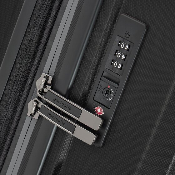 Pactastic Collection 01 4 ruote Carrello L 76 cm con piega di espansione