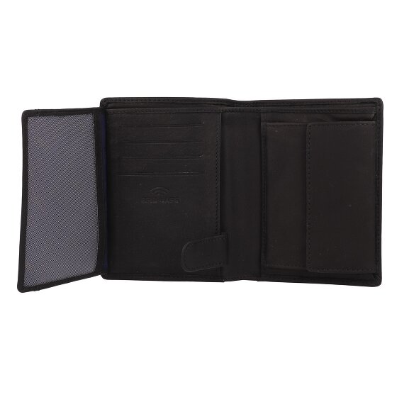 Jack Kinsky Aruba 100 Portafoglio Protezione RFID Pelle 12.5 cm