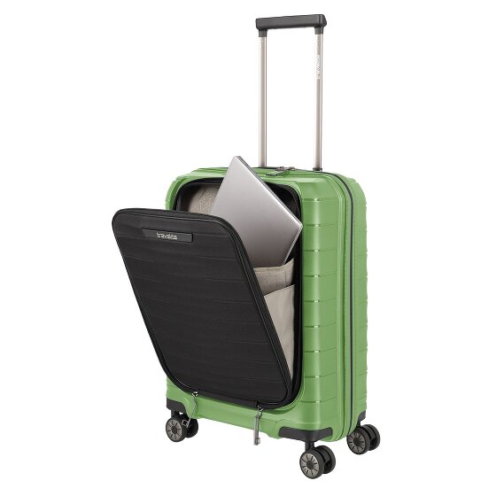 Travelite Mooby 4 ruote Set di valigie 3 pezzi con piega di espansione