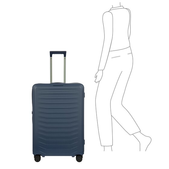 Porsche Design Roadster 4 ruote Carrello L 75 cm con piega di espansione